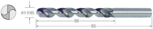 Spiralbohrer PREMUS, HSS Typ W Alu