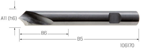 NC-Anbohrer PREMUS, VHM 90°