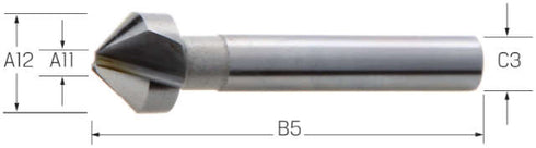 Kegelsenker PREMUS, VHM 90°