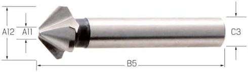 Kegelsenker PREMUS, ASP30 90° INOX