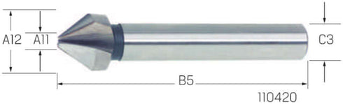 Kegelsenker PREMUS, HSS 75°