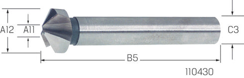 Kegelsenker PREMUS, HSS 120°