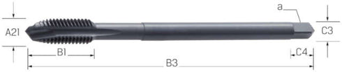 Maschinengewindebohrer PRETEC, HSS-Co dampfangelassen