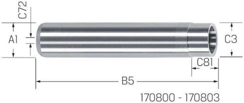Verlängerung HAIMER, Duo Lock, mit Safe Lock