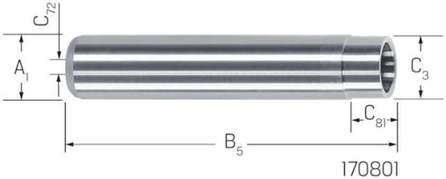 Verlängerung HAIMER, Duo Lock, beschichtet