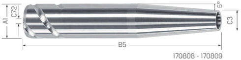 Verlängerung HAIMER, Duo Lock, beschichtet