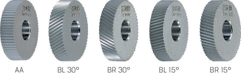 Rändelfräsrad ZEUS, PM Form BR 30°