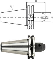 Weldon-Spannfutter PREMUS, Form AD/AF, kurz, G2,5 bei 25.000 1/min