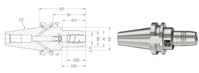 Hydrodehn-Spannfutter SCHUNK, TENDO Silver