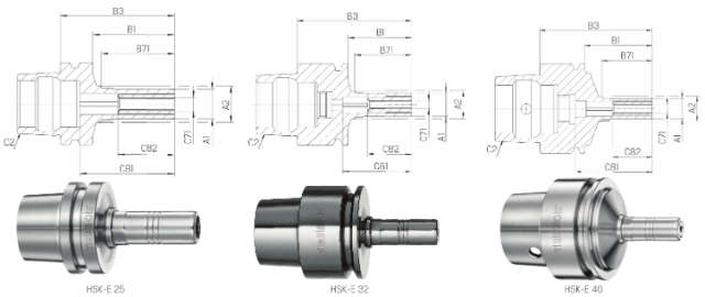 Polygon-Spannfutter Tribos SCHUNK, SCHUNK, Polygonspannfutter TRIBOS<sup>®</sup> Mini