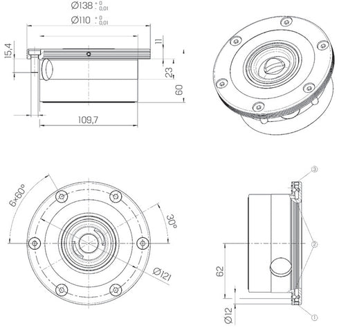 Nullpunkt-Spannsystem SCHUNK, VERO-S NSE-T3 138