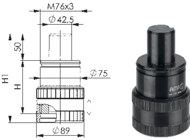 Schraubbock AMF, Zwischenelement, AMF