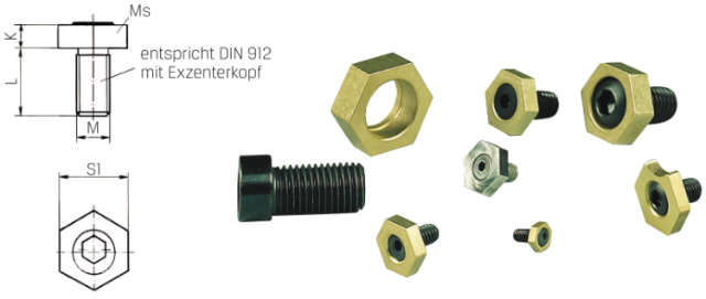 Exzenter-Spannklemme IBT, Exzenter-Spannklemme für die Vorrichtungsplatte