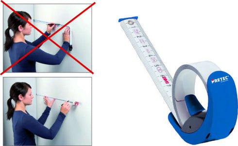 Taschen-Rollbandmaß PRETEC, PRECImeter