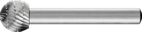 HSS-Frässtift PFERD, Zahnung 3 Kugelform F