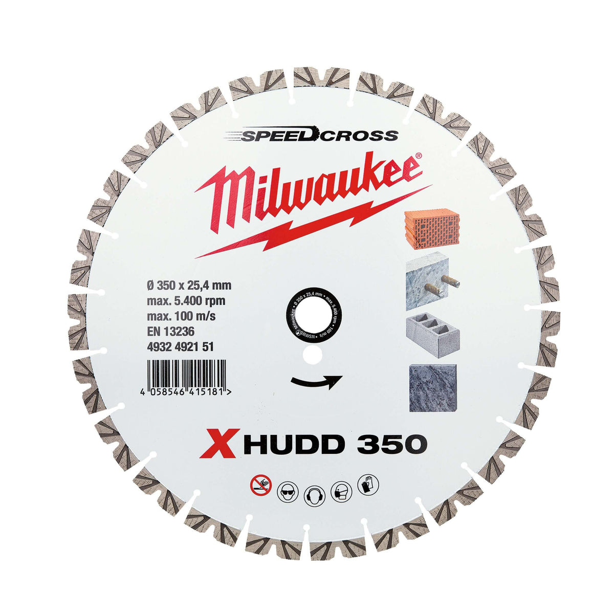 Diamanttrennscheibe MILWAUKEE,