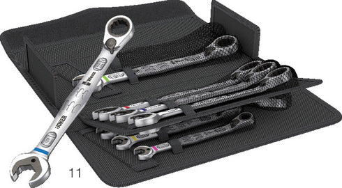 Ratchet combination wrench set WERA, reversible, Joker 6001