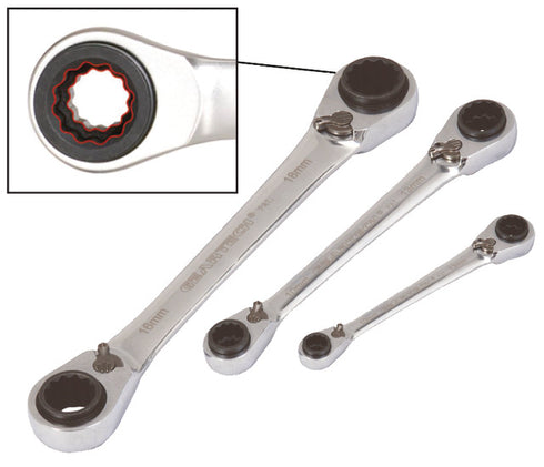 Knarren-Ringschlüssel PROJAHN, "4 in 1"
