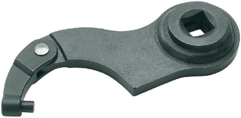 Gelenk-Hakenschlüssel AMF, mit Zapfen und Drehmomentschlüsselaufnahme