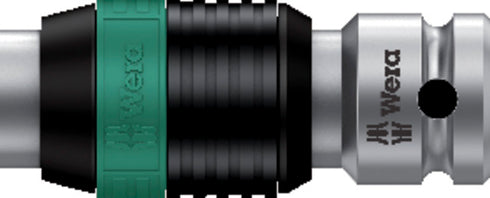 Adapter WERA, 1/4" Innenvierkant auf 1/4" Innensechskant