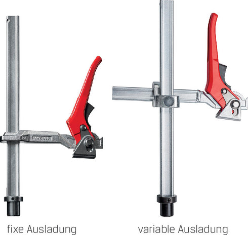 Spannelement für Schweißtisch BESSEY, mit Hebelgriff