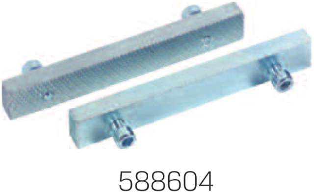 Parallel-Schraubstock FZA, gerändelt nur für 588602