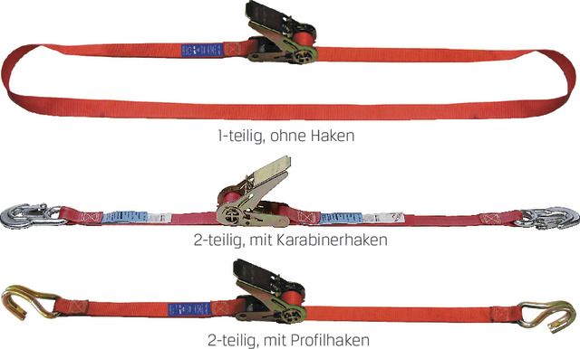 Ratschen-Zurrgurt DOLEZYCH, Bandbreite 25 mm