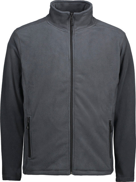 Microfleece-Herrenjacke ID, Microfleece-Herrenjacke, grau