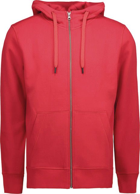 Full Zip Hoodie ID, Full Zip Hoodie Core, rot