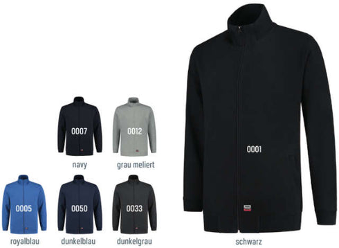 Sweatjacke TRICORP, Sweatjacke, dunkelgrau