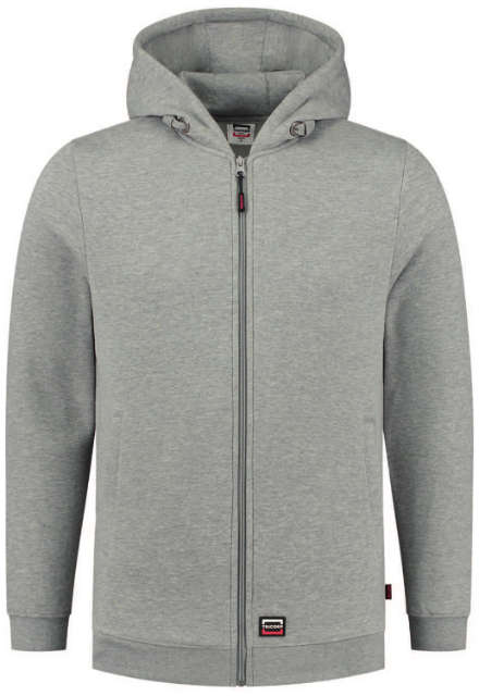 Sweatjacke mit Kapuze TRICORP, Sweatjacke mit Kapuze, grau meliert