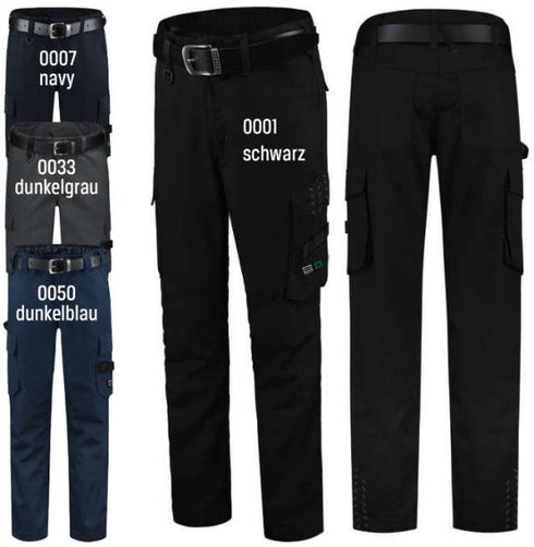 Bundhose TRICORP, TWILL, REWEAR, schwarz