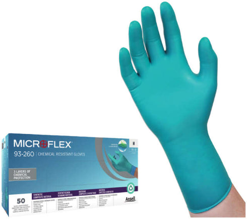 Chemikalienschutz-Handschuh ANSELL, Microflex<sup>®</sup> 93-260
