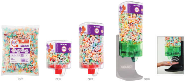 Gehörschutzstöpsel-Spendersystem MOLDEX, Spark Plugs<sup>®</sup>