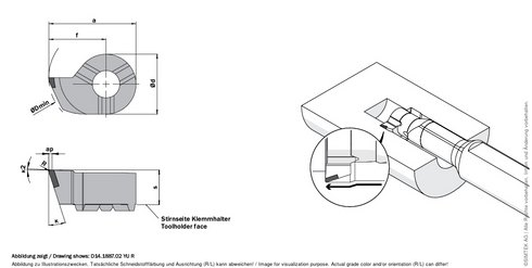 simturn DX Schneidplatte D16.1897.02YURCBN8, SIMTEK AACG