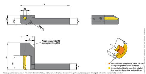 simturn AX Klemmhalter A06.1010.25R, SIMTEK ACQT