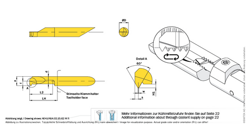 simturn AX Schneideinsatz A04.UN28.02.15.39MLX800, SIMTEK AD3Q