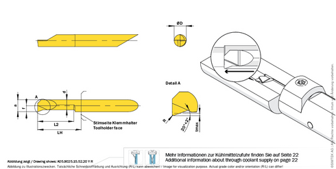 simturn AX Schneideinsatz A04.9020.15.42.15YRGN39, SIMTEK APXB