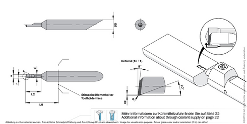 simturn AX Schneideinsatz A04.1C05.04.12.10YURGT91, SIMTEK AW3Y