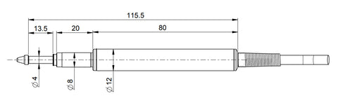 Absolut und digital Messtaster P12D