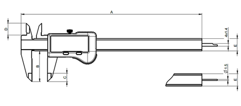 Messschieber S_Cal EVO Smart Micron