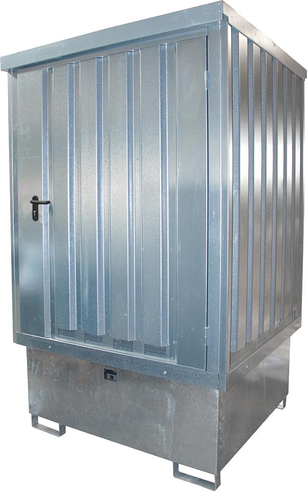Gefahrstoff-Depot BAUER, GD-E/IBC, verzinkt