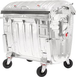 Müllcontainer NEUTRAL, verz. 1,1 cbm m.Kindersich