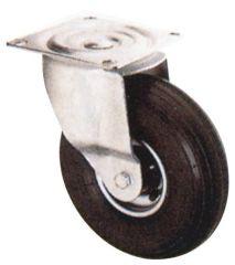 Lenkrolle BS ROLLEN, 260mm L400.C90 Platte,Luftrad,RL L400.C90.260 BS ROLLEN