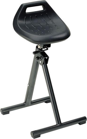 BIMOS, Bimos Stehhilfe 9452-2000Integralschaum schwarz Sitzhöhe 650-850 mm mit Gleiter