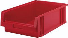 Sichtlagerkasten LA-KA-PE, PLK 1c B315xT500xH150 mm rot LA-KA-PE