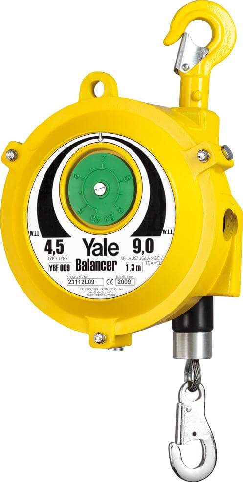 Balancer YALE, YBA Traglast 50,0-60,0 kg Seilauszug 1,5 m