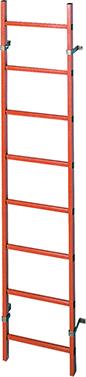 Schachtleiter ZARGES, GFK 11 Sprossen LW400 mm ZARGES