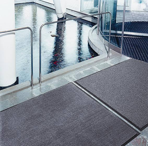 Schmutzfangmatte MILTEX, EAZYCARE Aqua grau B90xT150 cm