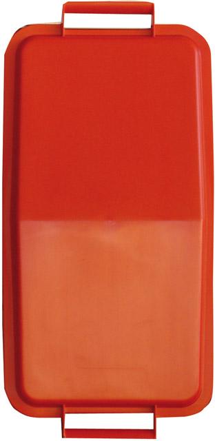 Deckel NEUTRAL, 60 l rot für Transportbehälter
